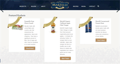 Desktop Screenshot of martellifoods.com